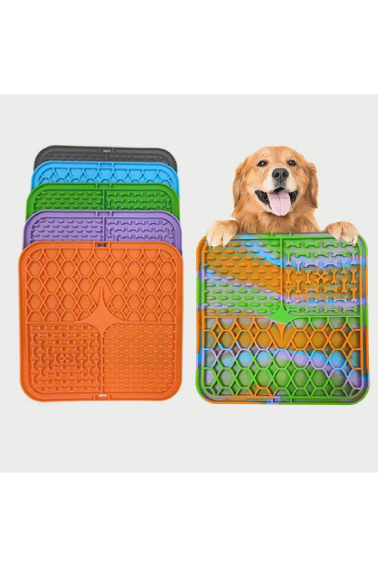 Tapis de léchage en silicone Chien & Chat