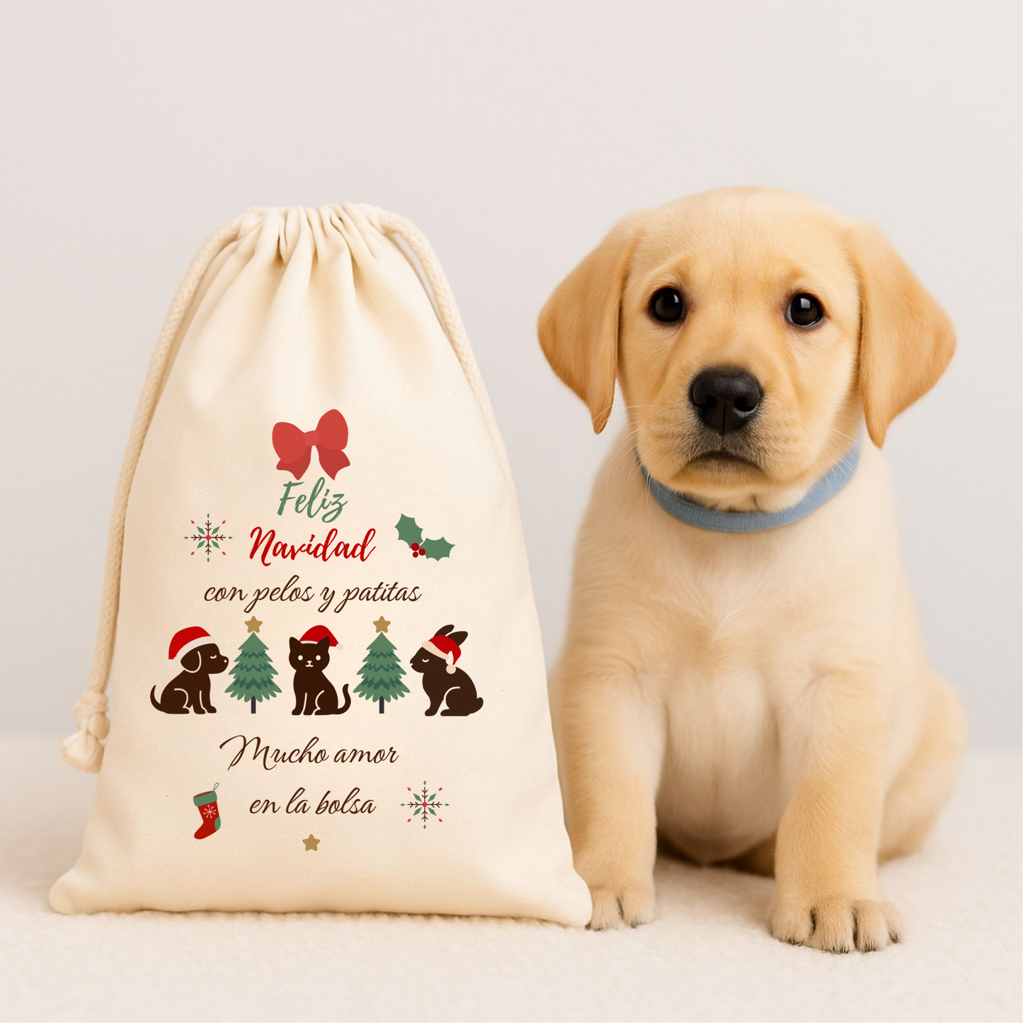 Personalized pouches with dog or cat breeding logo