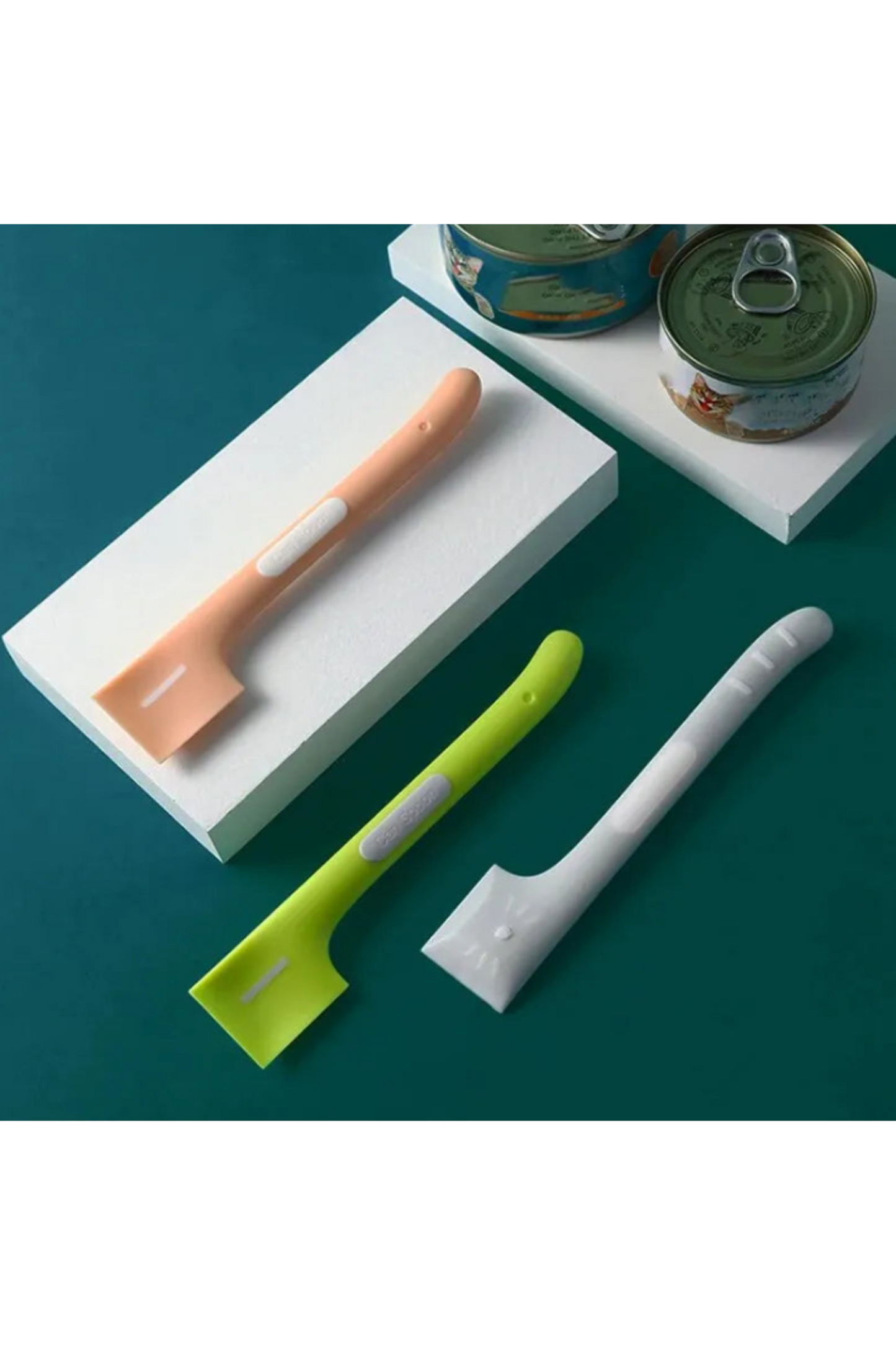 Cuillère et Couvercle Alimentaire pour Chien & Chat