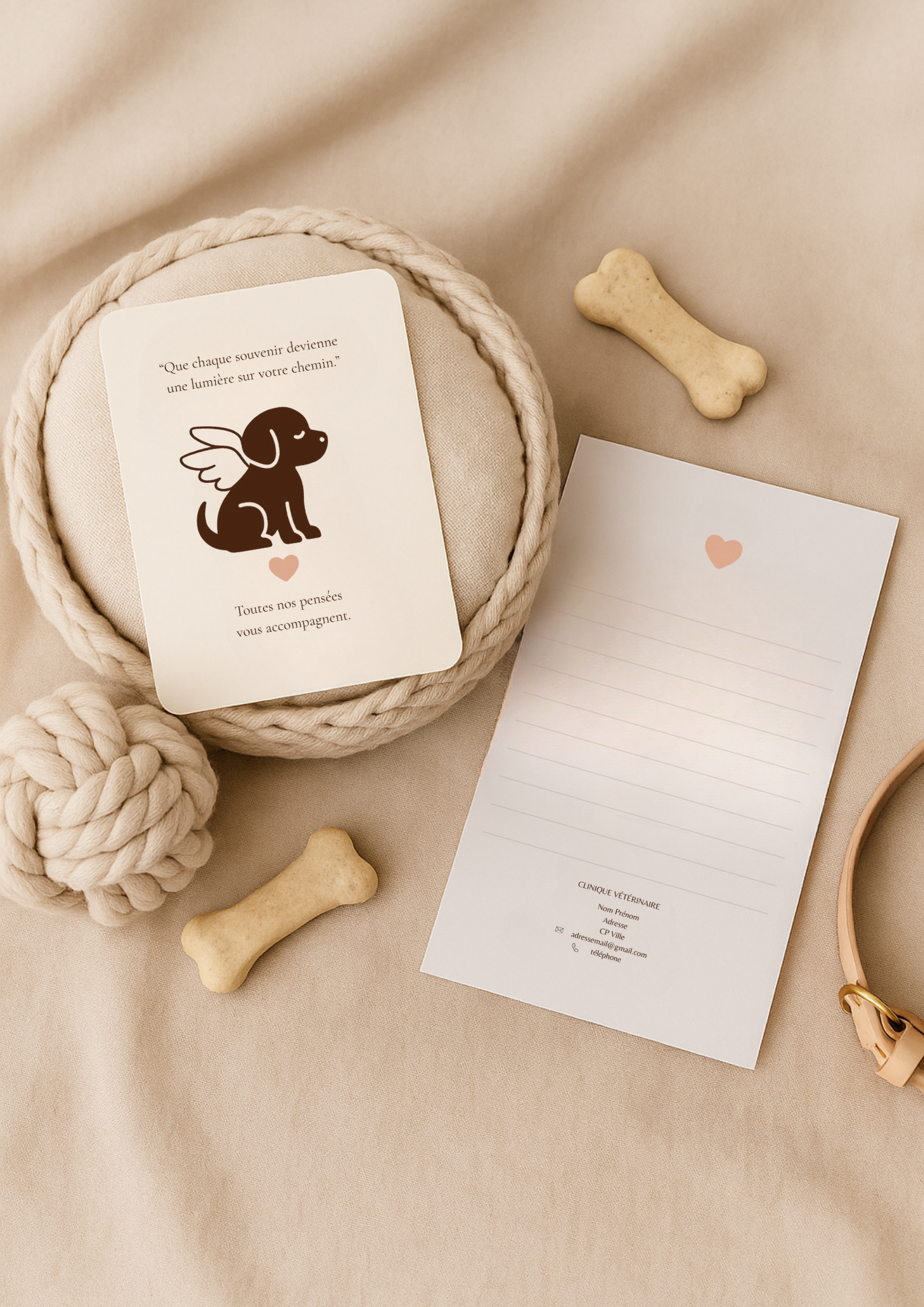 Bolsas personalizadas con logotipo de cría de perros o felinos