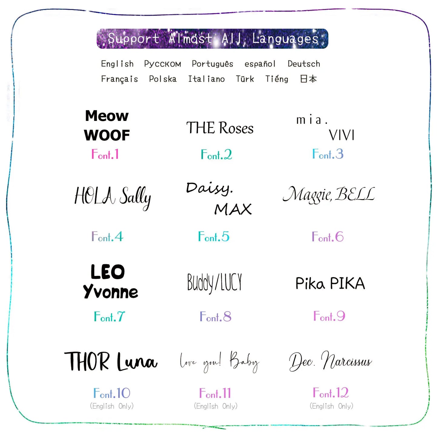 Médaille gravée double face personnalisée pour Chien et Chat