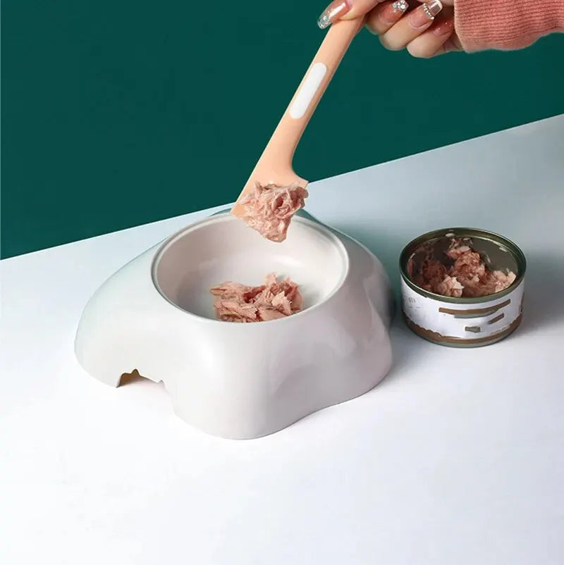 Cuillère et Couvercle Alimentaire pour Chien & Chat