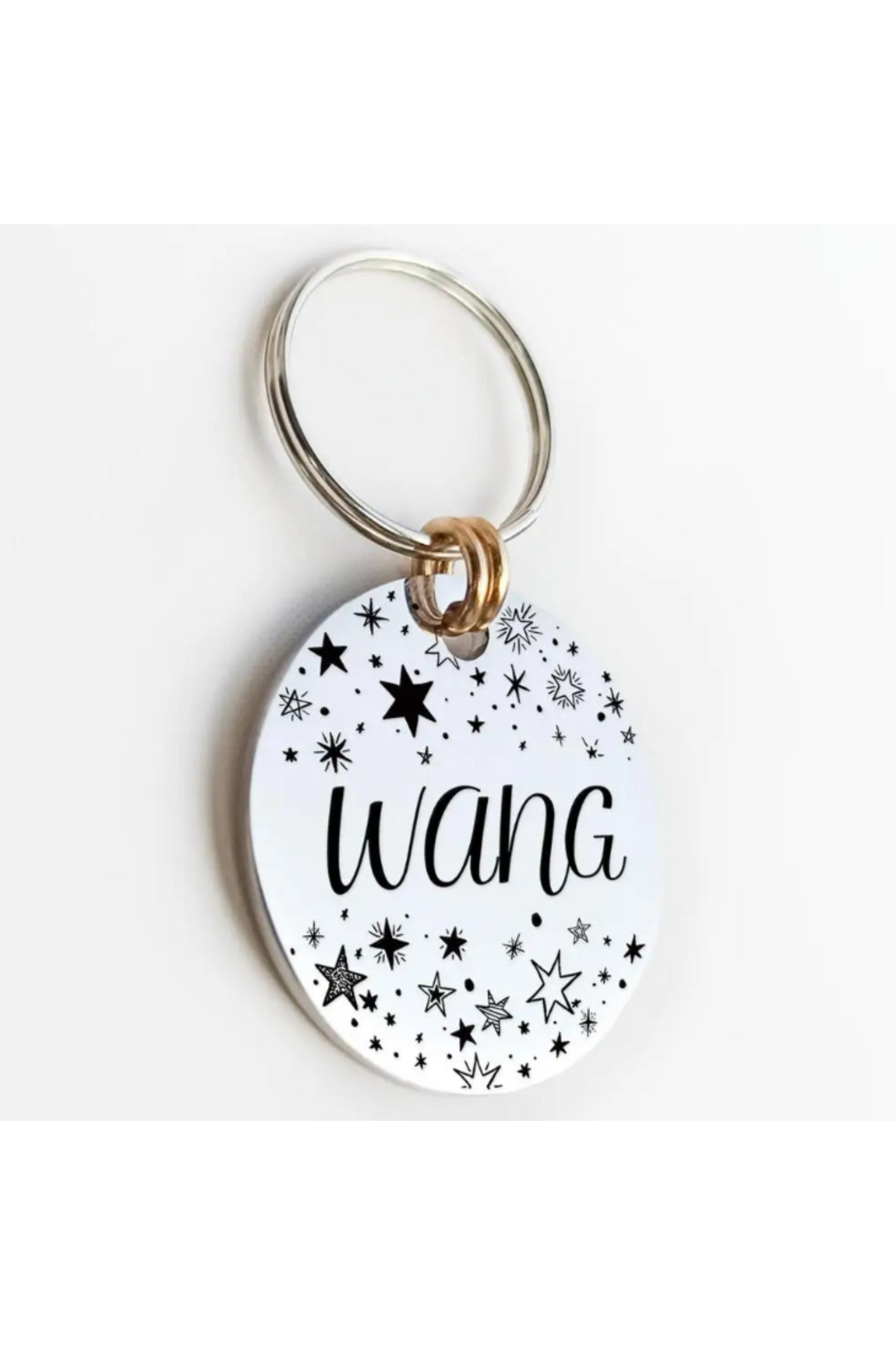 Médaille gravée double face personnalisée pour Chien et Chat