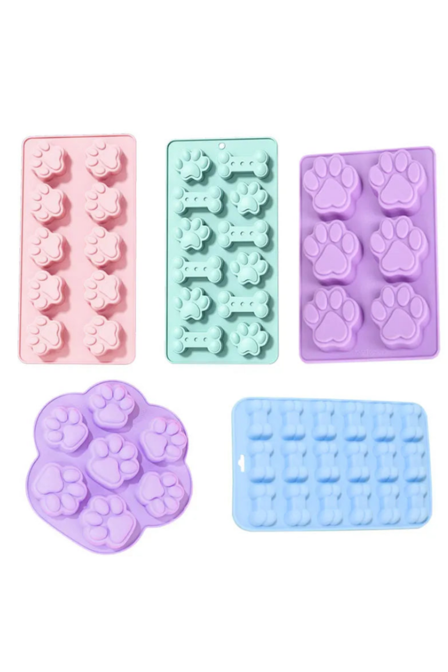 Moules en silicone pour os de chien