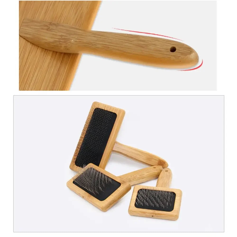 Brosse en Bambou Chien & Chat