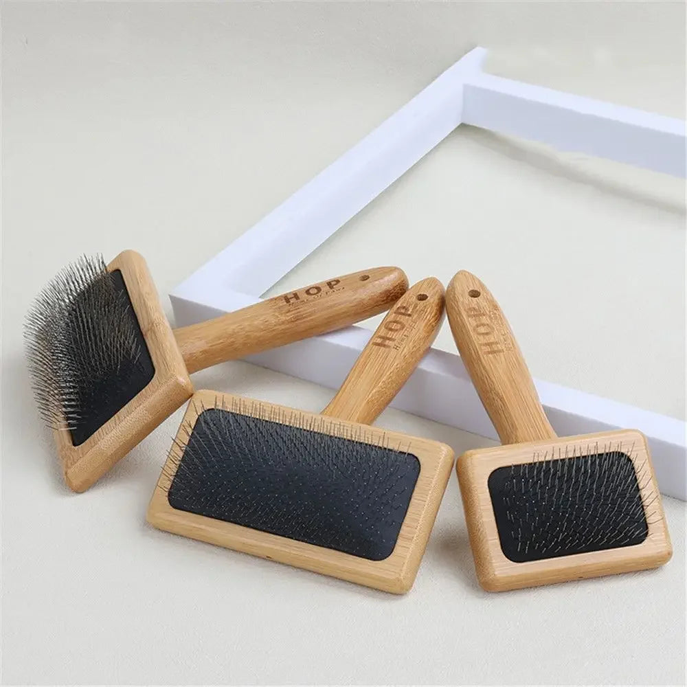 Brosse en Bambou Chien & Chat