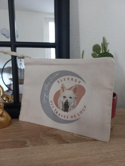 Pochettes personnalisées Logo Élevage Canin, Félin & Nac