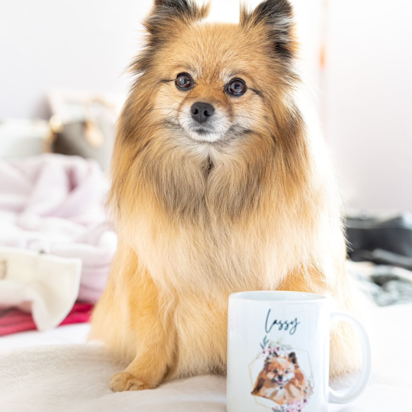 Mug Portrait d’animal personnalisé – cadeau commémoratif & deuil animalier