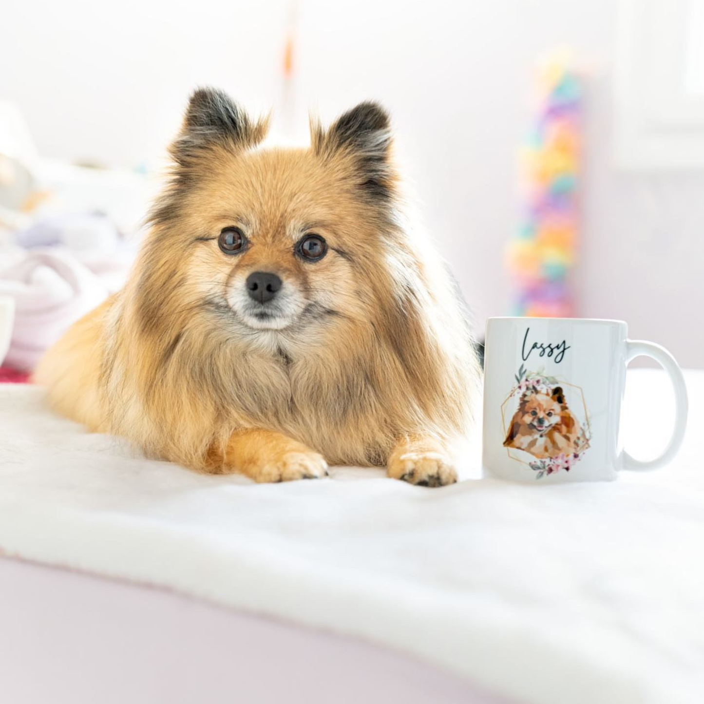 Mug Portrait d’animal personnalisé – cadeau commémoratif & deuil animalier