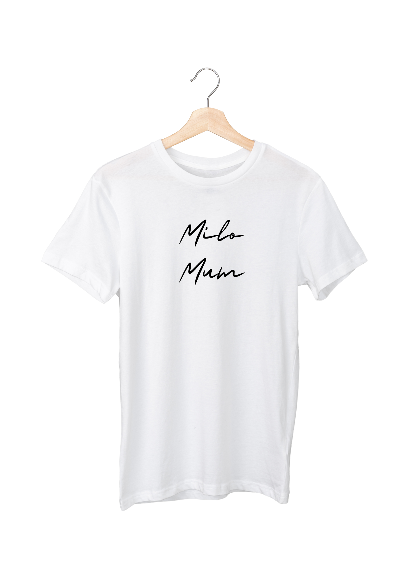 Camiseta de algodón orgánico para personalizar Dog Mum