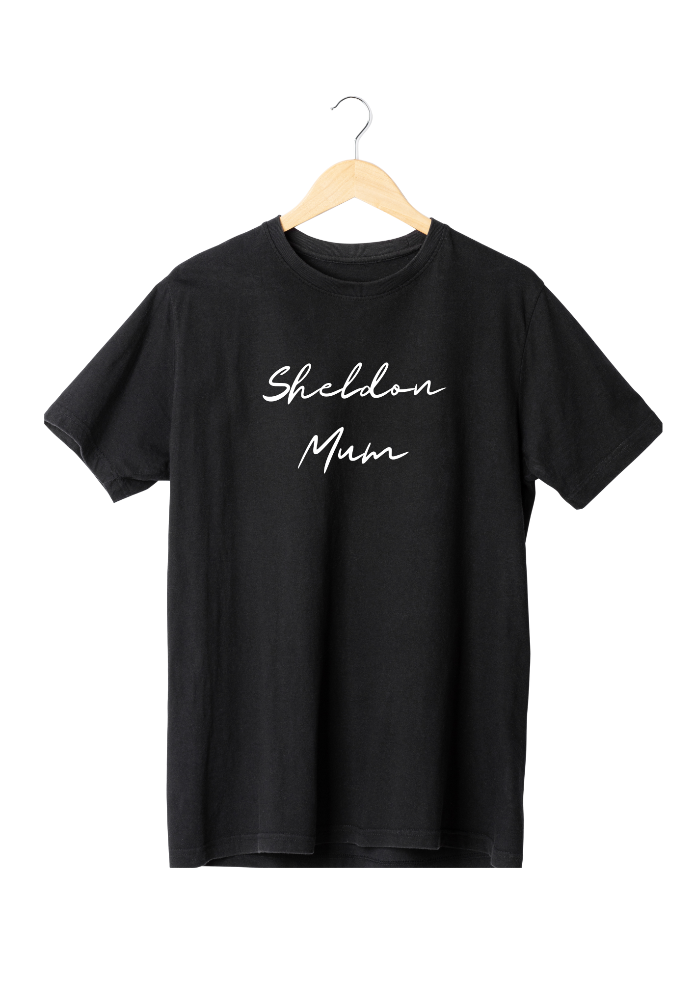 Camiseta de algodón orgánico para personalizar Dog Mum