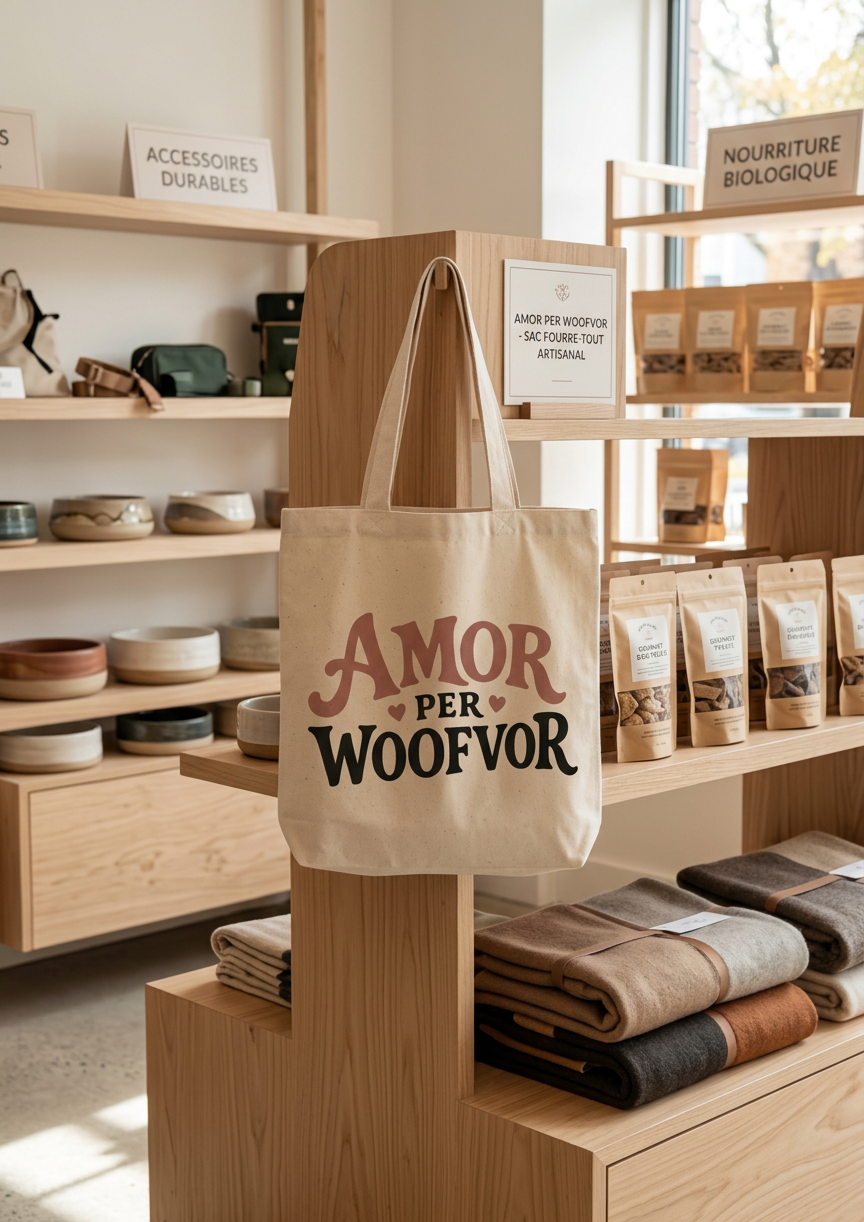 Bolsas personalizadas con logotipo de cría de perros o felinos 