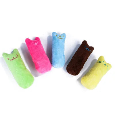 Jouet Interactif en Peluche pour Chat à base d'herbe à Chat