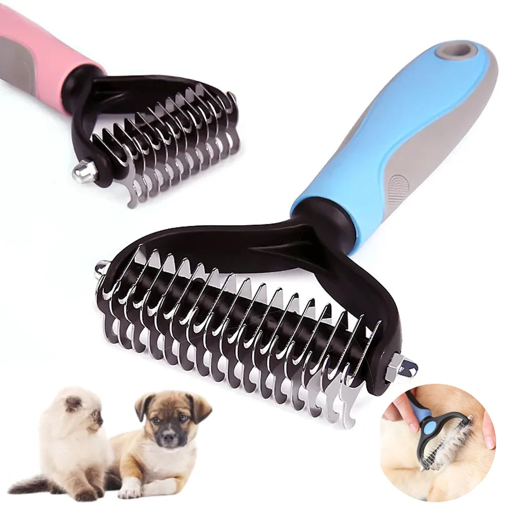 Dog &amp; Cat Grooming Brush 