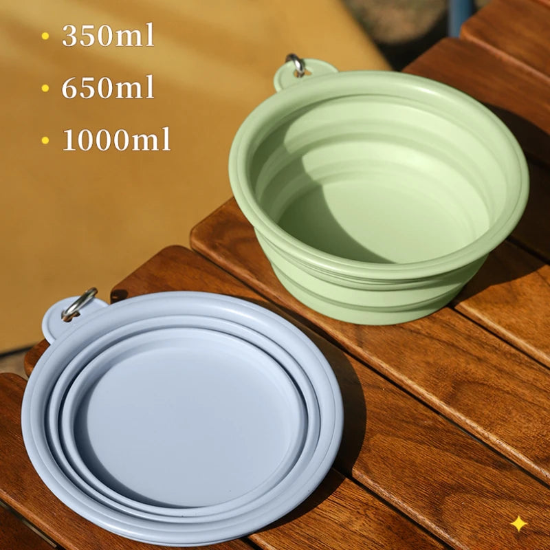 Gamelle silicone pliable pour Chien et Chat