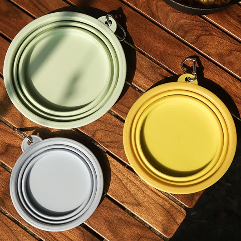 Gamelle silicone pliable pour Chien et Chat