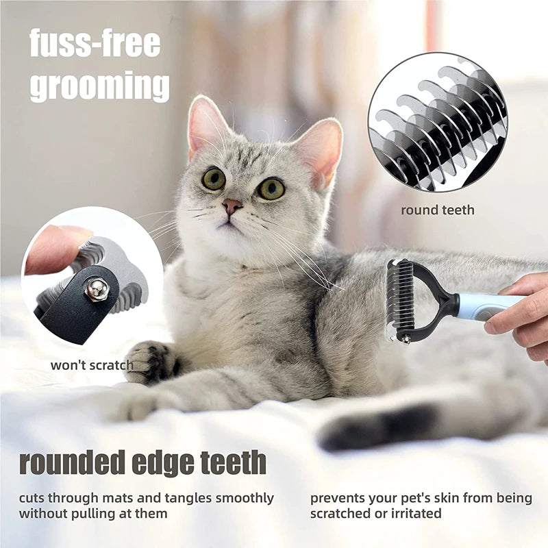 Dog &amp; Cat Grooming Brush 