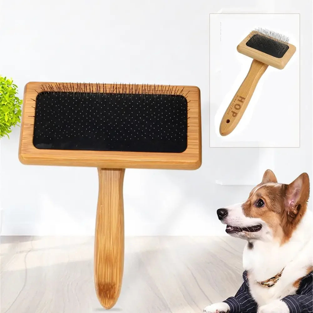 Bamboo Brush for Dogs &amp; Cats 