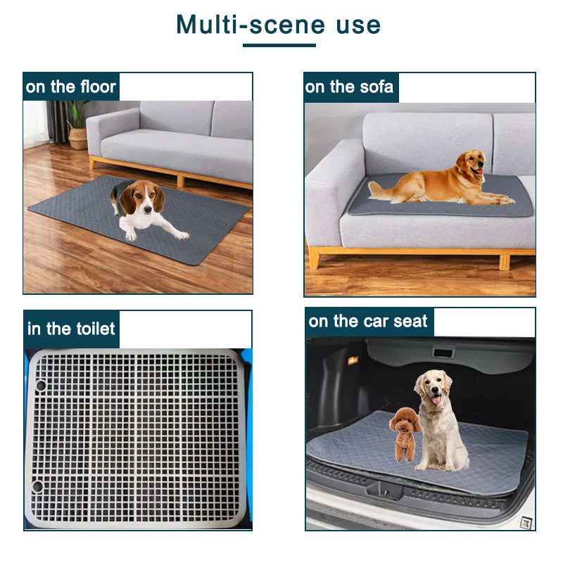 Manta absorbente para cachorros y gatitos 