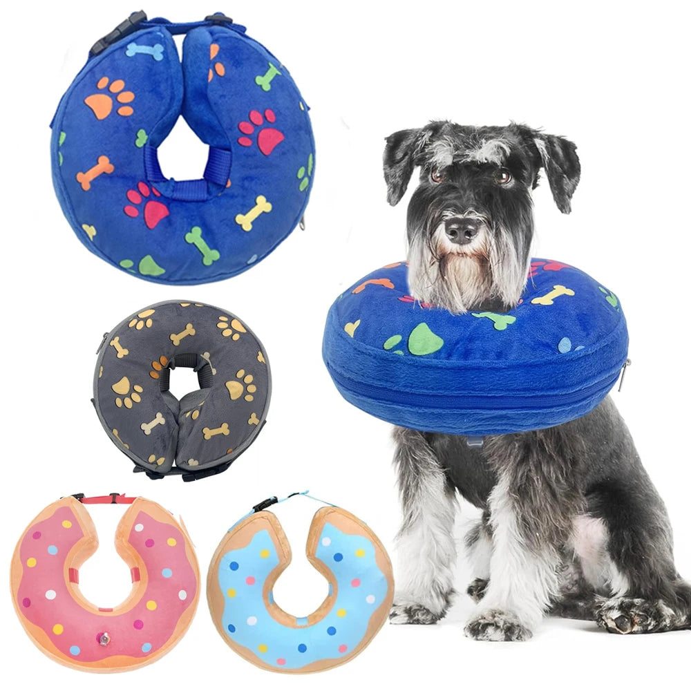 Inflatable Dog Collar After Surgery 