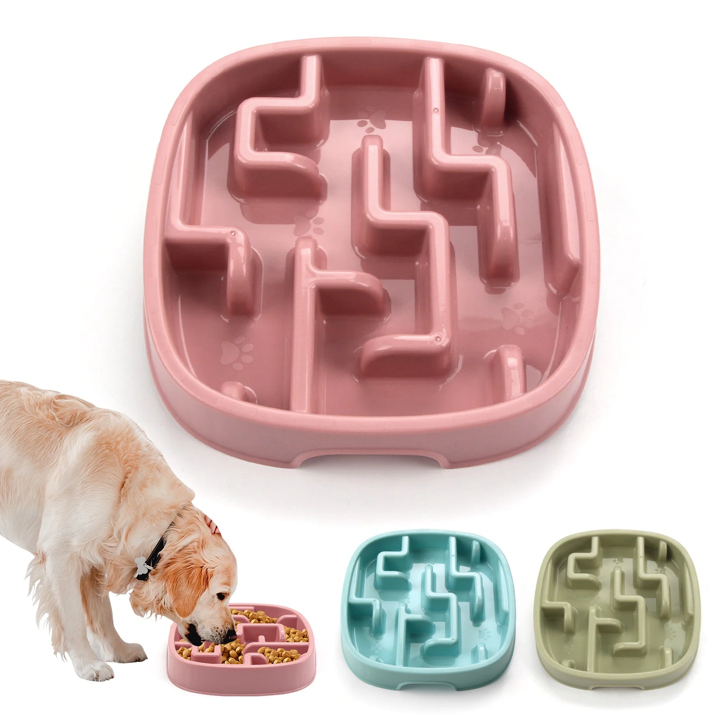 Cuencos para cachorros anti-glotón