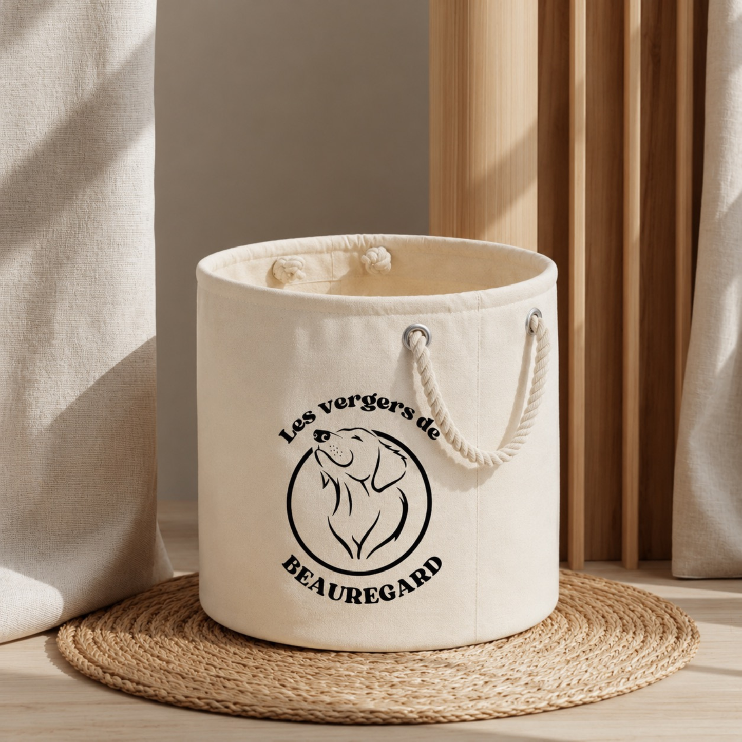 Personalized pouches with dog or cat breeding logo 