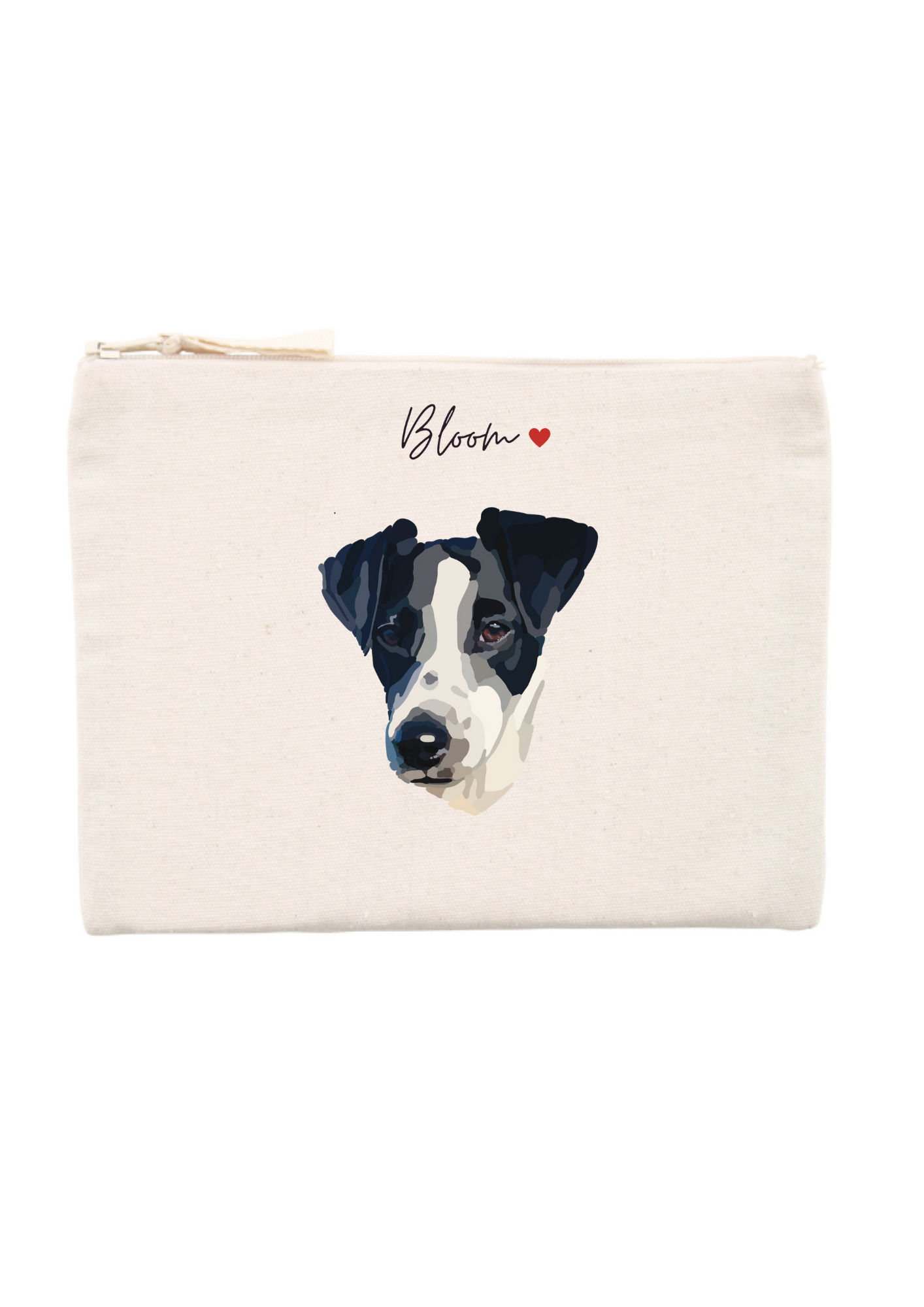 Funda para libros de salud animal de algodón orgánico Made in France