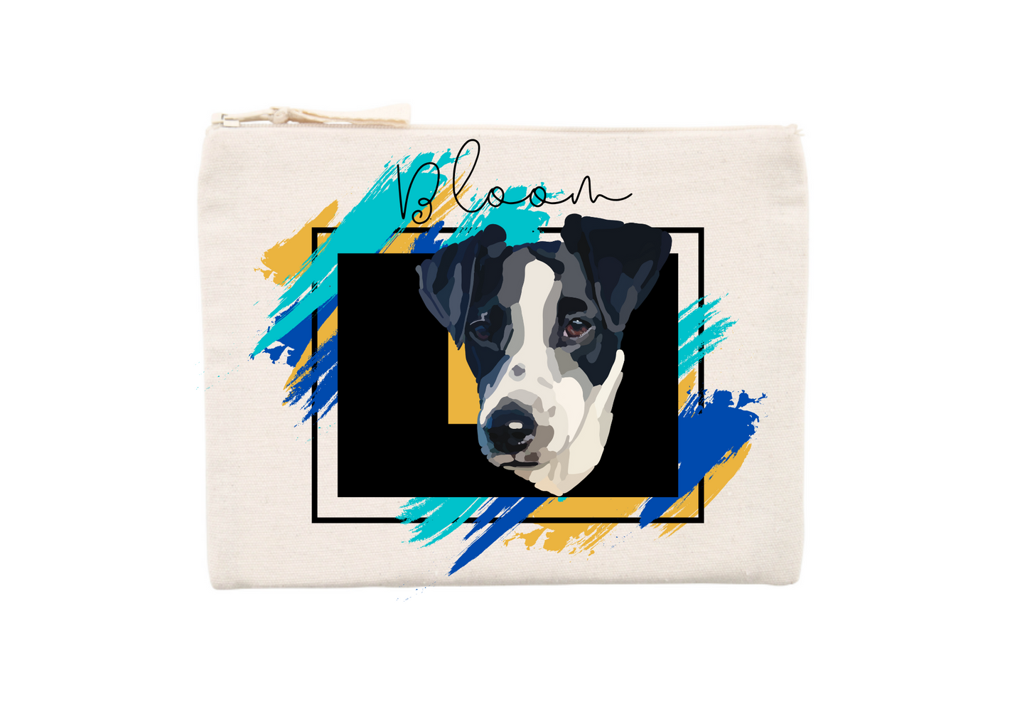 Funda para libros de salud animal de algodón orgánico Made in France