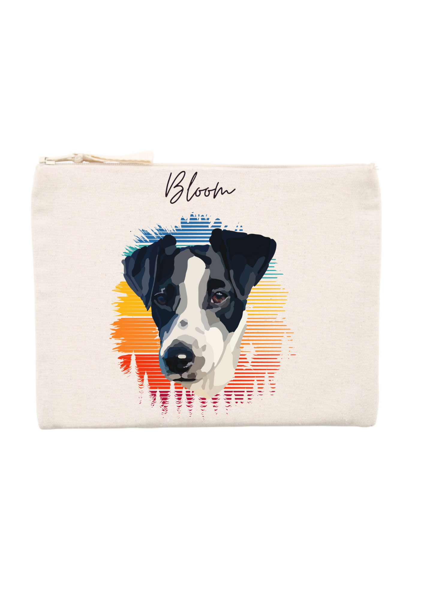 Funda para libros de salud animal de algodón orgánico Made in France